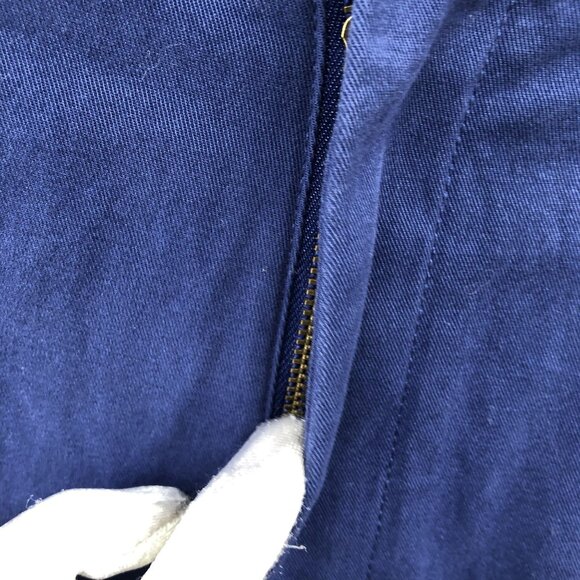 Brooks Brothers 346 Chino Pants Mens 36x32 Blue Straight Leg Flat Front - Picture 5 of 10